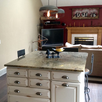 Traditional Cottage style with distressing