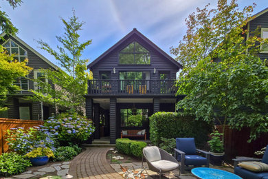 Inspiration for an exterior home remodel in Seattle