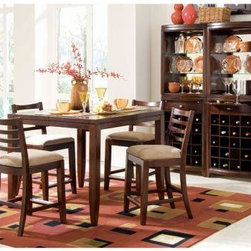 American Drew 912-706 Counter Height Pub Table Tribecca - Indoor Pub And Bistro Tables