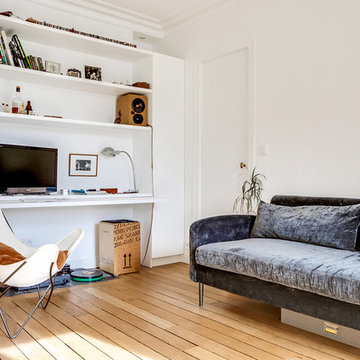 Réhabilitation d'un appartement 37m² Paris 9e