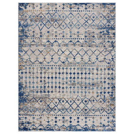 Madison Park Moroccan Global Woven Area Rug, 5'x7'