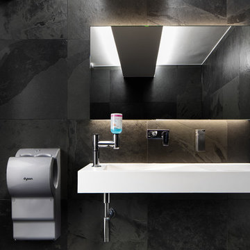 Sublimée, la pierre naturelle dévoila sa beauté dans la salle de bain