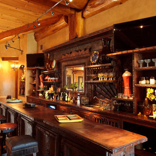 Log Cabin Bar | Houzz