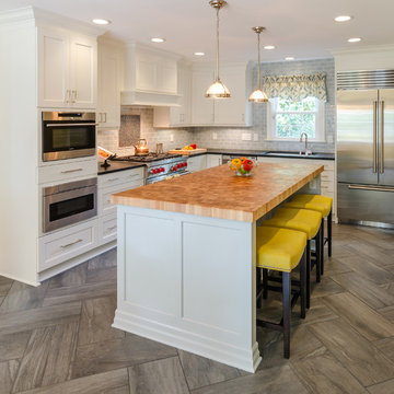 Wood Grain Island