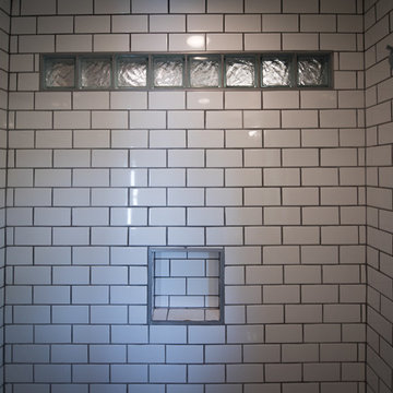 Going St Bathroom- Iceberg Glass Block