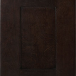 ProCraft Cabinetry - Espresso Shaker Cabinet Door - Kitchen Cabinetry
