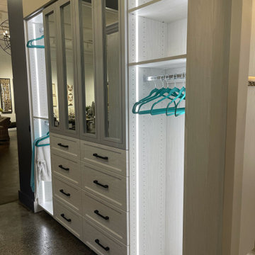 Boston Area Custom Closet Display Closet Showroom