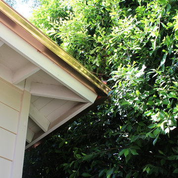 Seamless Copper Rain Gutters in Los Angeles