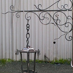 custom steel lanterns, bracket - Outdoor Lighting
