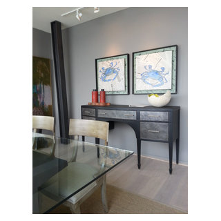The Penthouse Silo Point - Industrial - Dining Room - Baltimore - by ...