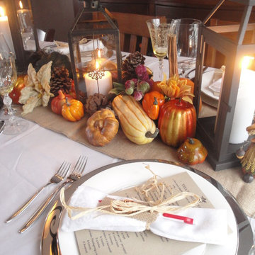 Thanksgiving Table Scape