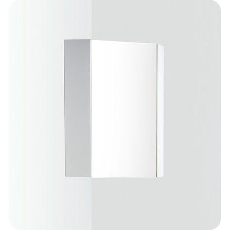 Fresca FMC5082 Coda 14" x 23-1/2" Single Door Framed Corner - White