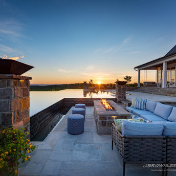 Arkansas Mountain Reflections Pool & Backyard Living