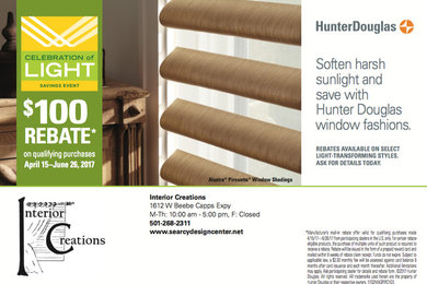 Hunter Douglas Offers