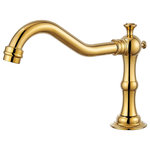 Fontana Showers - Fontana Commercial Gold Architectural HandsFree Sensor Faucet - Fontana Commercial Automatic Hands Free Sensor Faucet