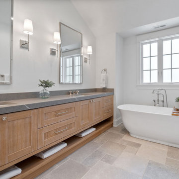 Spacious Master Bathroom Tub