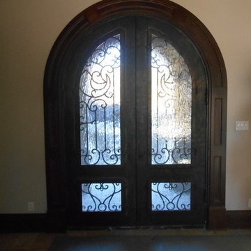 Full Radius Iron Doors