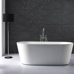 Aqua OVALE 67'' Free Standing Bathtub - Bathtubs