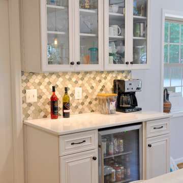 Classic Traditional White Kitchen / Rockville, MD