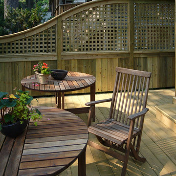 Pressure-treated Deck