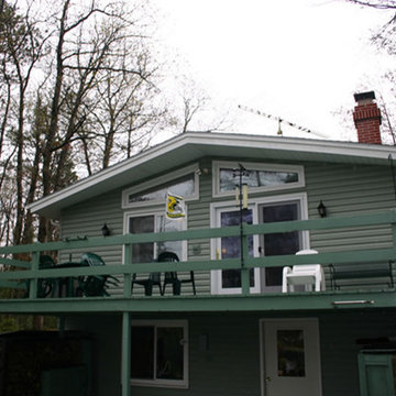 Sunspace with Acrylic Patio Cover and Aluminium Railing