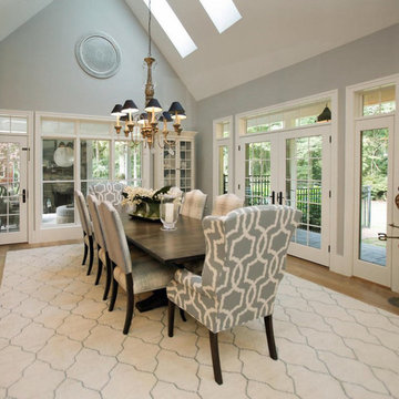 Shades Of Gray Open Living Plan -- Michigan Project