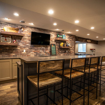 Pewaukee Mancave Basement