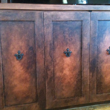 Transform Builder grade cabinet to "Old Mexican Antique"