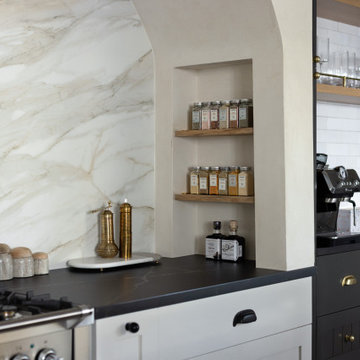 Transitional Custom Kitchen, Powder Room and Laundry Room