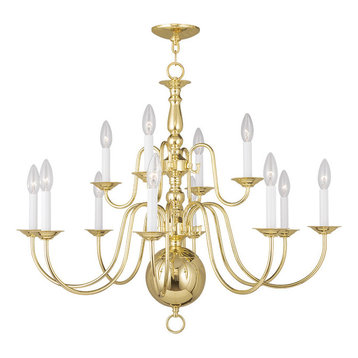 brass chandelier traditional