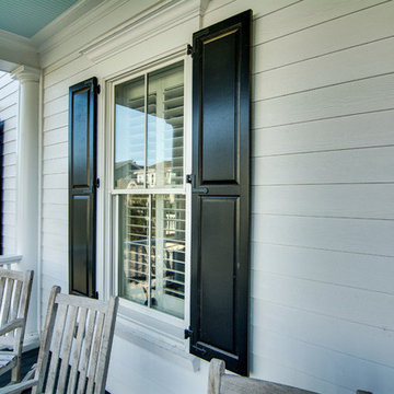 Daniel Island Home Raised Panel Shutters