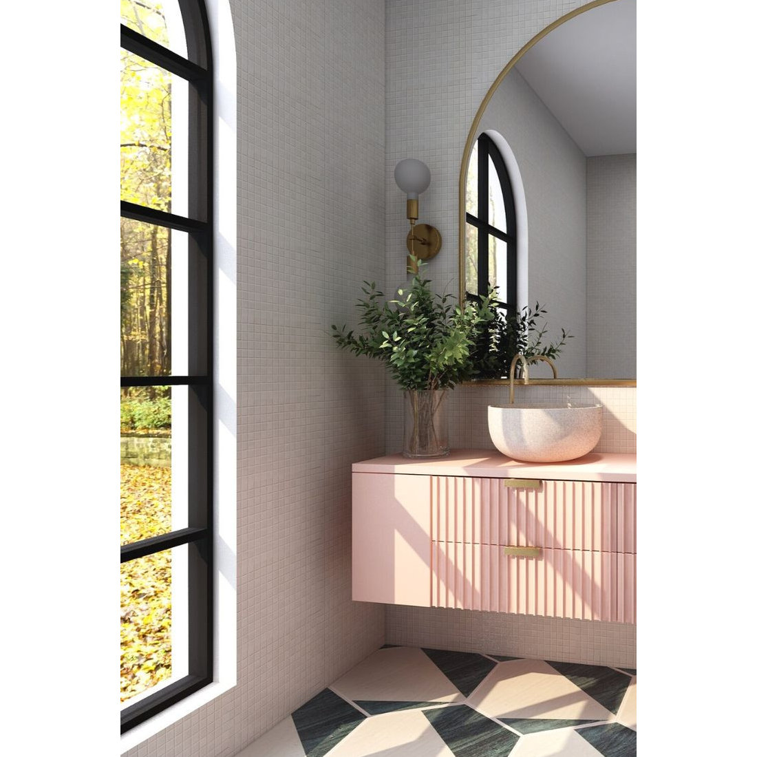 Joyful Scape Bathroom Project