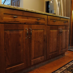 Rustic Birch Kitchen - Kitchen Cabinetry