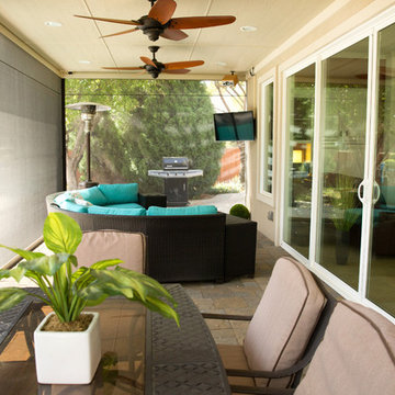 Extended Patio and Kitchen Remodel in Southlake