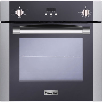 24" Built In Wall Oven, Fan Convection - Stainless