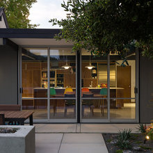 Sliding glass doors