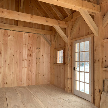 Custom Timber Frame Shed/Sugar Shack