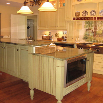Yellow & Green Kitchen - Denville, NJ