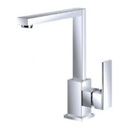 Isenberg Serie 160 Single Lever Single Hole Sink Mixer Kitchen Faucet 160.1400 - Tile
