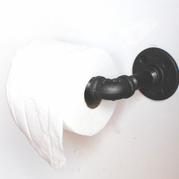 Bath Room Industrial Decor