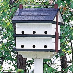 Walpole High Point Purple Martin House and Post - Birdhouses