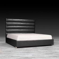ROMA LUXURY BLACK BED - Beds