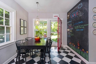 Example of a trendy kitchen design in Other