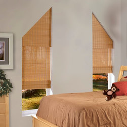 Horizons Natural Woven Shades - Window Treatments