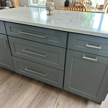 Two-Toned Kitchen Renovation with RTA Cabinets