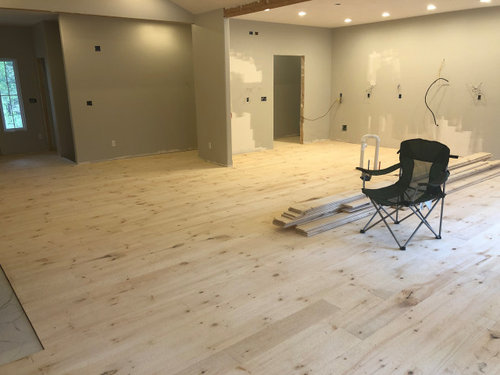 Rough Sawn Pine Flooring Finish Ideas, Rough Cut Lumber Flooring