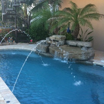 Small Pool & Rock Waterfall