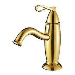 Ti-PVD Finish Classic Style Bathroom Sink Faucet T0479G - Bathroom Sink Faucets