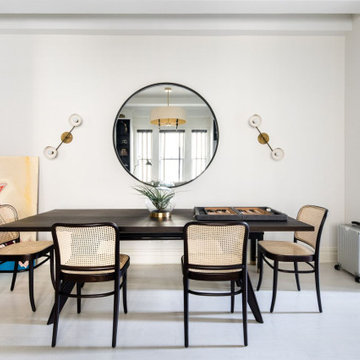 Greenwich Village New York | Black and White Transitional Chic