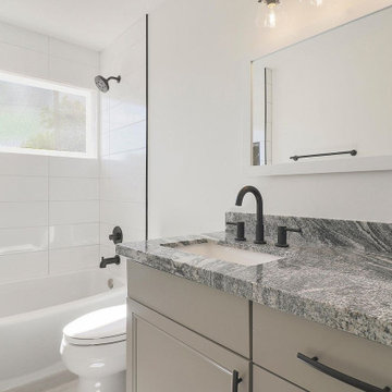 Bright Traditional Bathroom Renovation in Montebello, CA